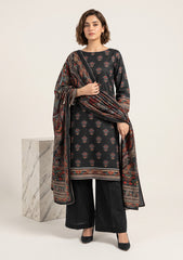 Winter - Rubaaiyat - Bana Dora Linen 26 - D#14 - BLACK