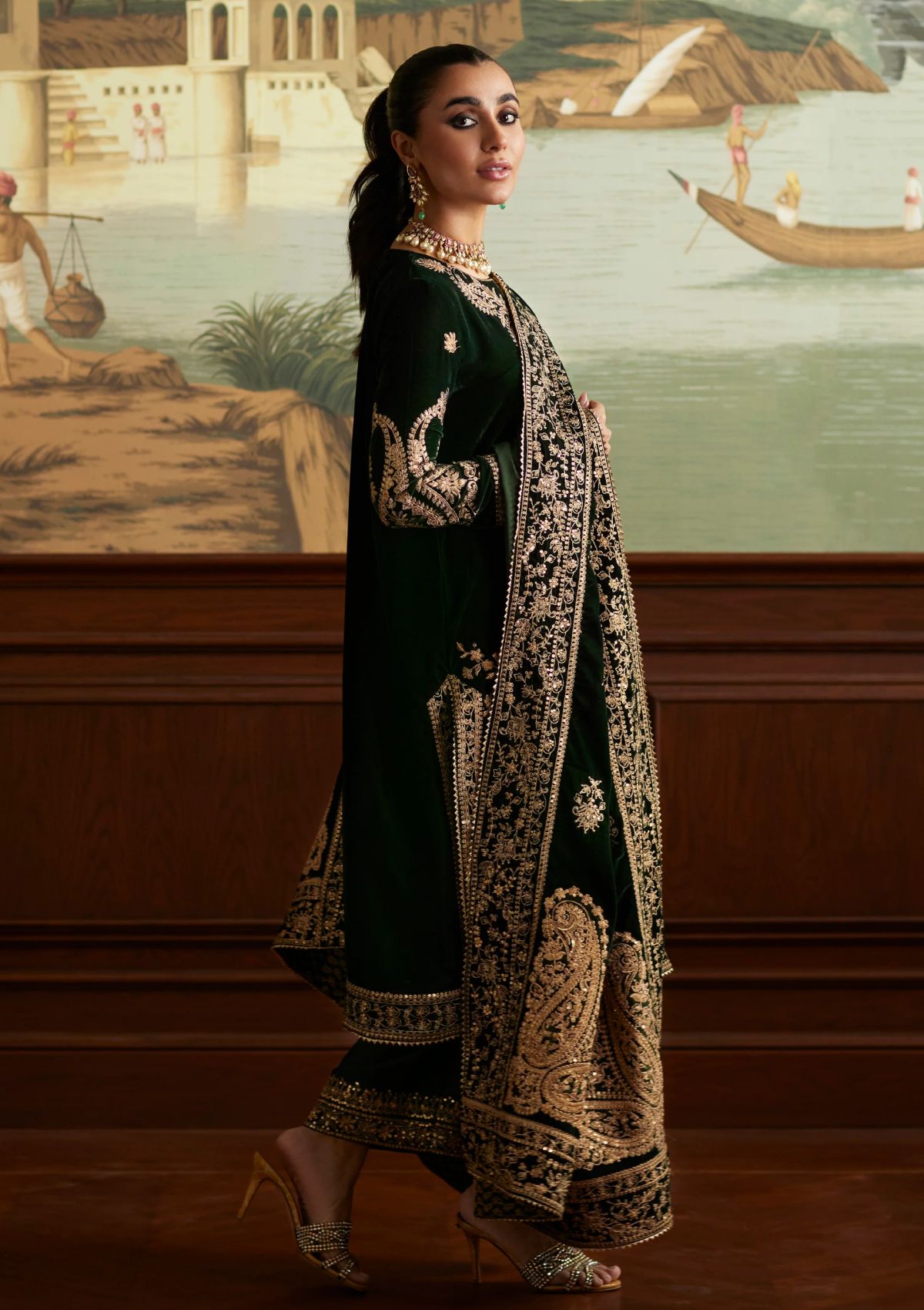 Winter Collection - Mina Hasan - Velvet Luxe - Zehra