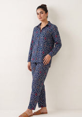 Formals - Rubaaiyat - Digital Printed - Shamoz Silk - Blue