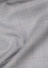 Drago Luxury Micron Super 160's Wool Fabric - Grey