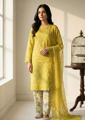 Lawn - Rubaaiyat - R Prints 26 - D#14 - Lemon