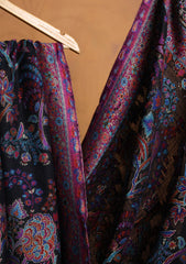 Pashmina Jamawar Shawl D#180 - Black