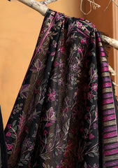 Karandi Embroidered Shawl D#04 - Black