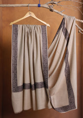 Pashmina Embroidered Border Shawl D#01 - Skin 2
