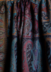 Pashmina Jamawar Shawl D#15 - Ferozi