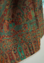 Pure Pashmina Kaani Jamawar Shawl D - 011E - Multi