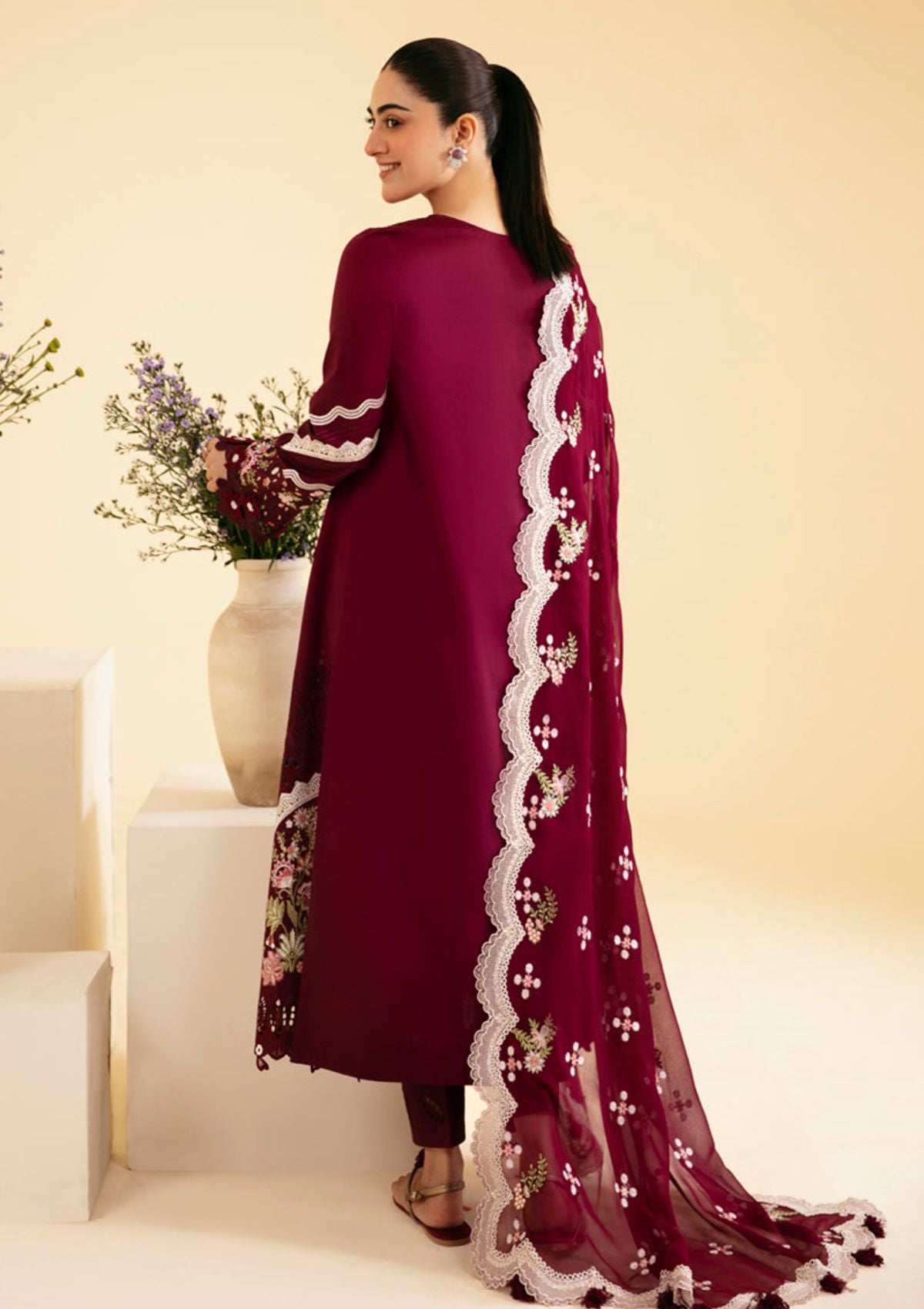 Lawn Collection - Qalamkar - Qlinekari 24 - SQ#11 - ZENAL