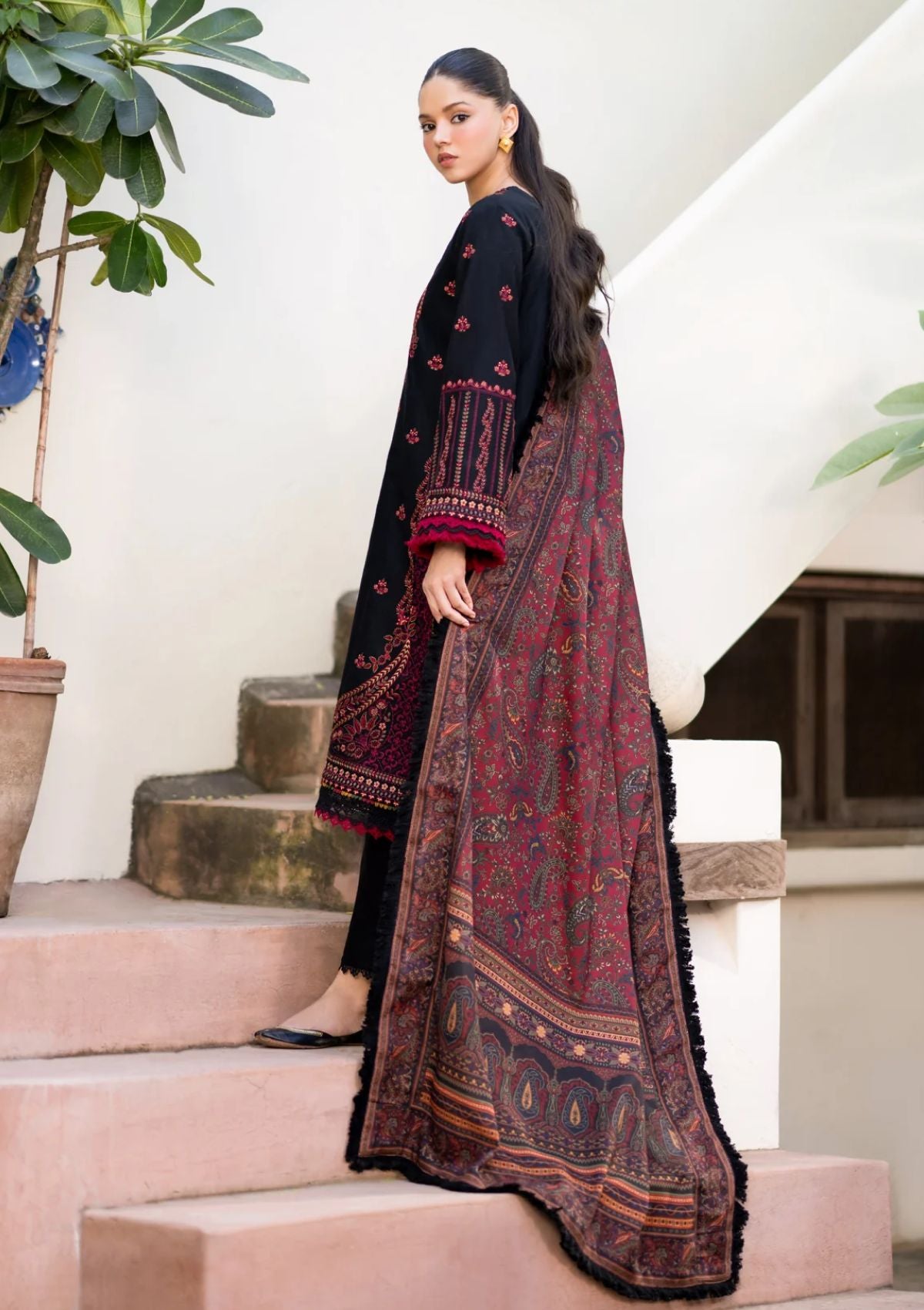 Winter Collection - Xenia - Dhoop Kinaray 24 - DK#03 - SIYAH