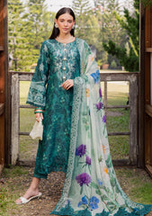 Lawn - Nureh - Gardenia Embroidered & Printed 26 - NSG#210