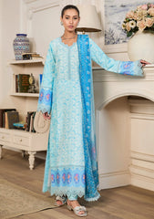 Lawn - Raha - Chikankari Prints 26 - Vol I - D#05