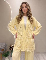Pret - Moven - Floral Patchwork 2 piece - Butter Yellow