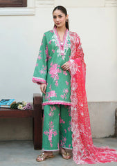 Lawn - Roheenaz - Whispered Florals 26 - RWF#17B - Rose Mist