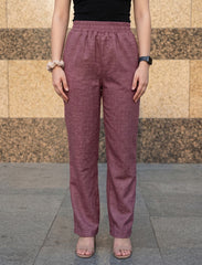Pret - Moven - Cotton Linen Trouser - Tea Pink