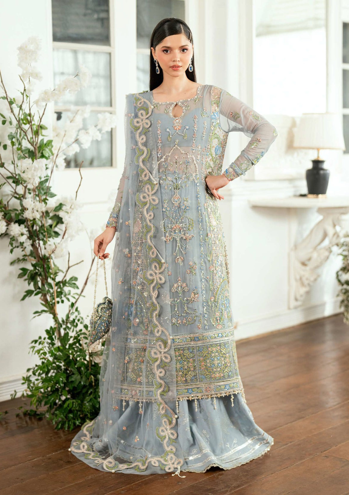 Chiffon Collection  Elegant Chiffon Dresses & Suits  Saleem Fabrics  Traditions