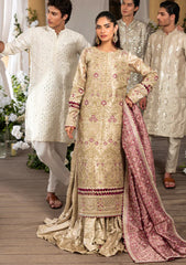 Formals - Sahane - Haye Dil - Wedding 25 - D#05 - Gold Love