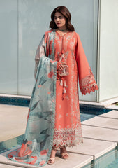 Lawn - Rang Rasiya - Carnation Eid 26 - RRV4SCD#003 - Leeza