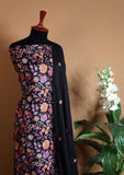 Winter Collection - Riwaj - Pashmina Embroidered Suit - Volume II - D#08 (C)