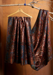 Pashmina Zari Jamawar Shawl D#221 - Maroon