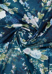 Digital Printed Lawn Fabric - D#10412