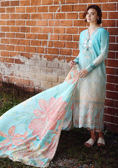 Lawn - Mushq - Solace 26 - Ombre Chikankari - MUNSS#206 - Whispered Dawn