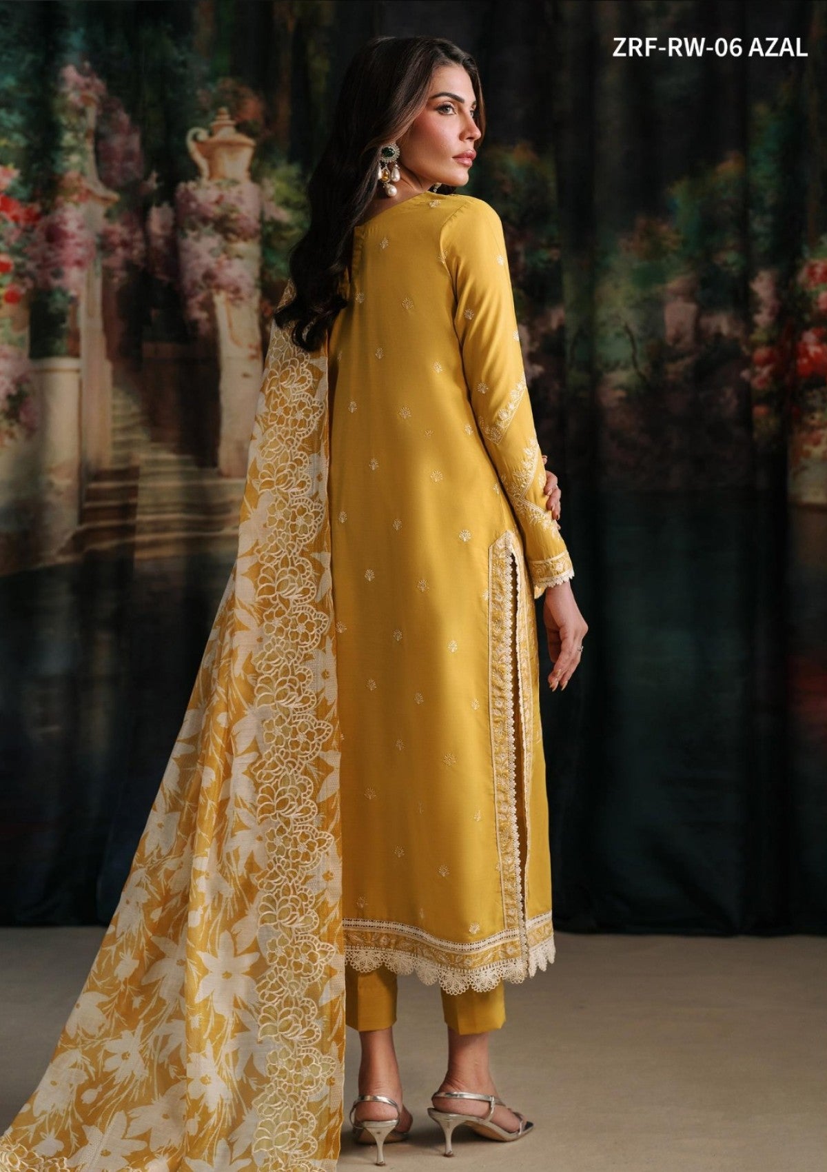 Winter Collection - Zarif - Raw Silk 24 - ZRF-RW-06 Azal