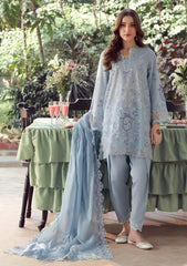 Lawn - Sahar - Festive Edit 26 - CK-V2#09 - Sky Garden Waltz