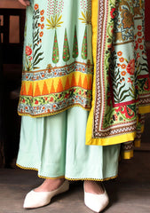 Winter - Gul Ahmed - Printed Linen - LT#62004