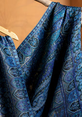 Pashmina Zari Jamawar Shawl D#216 - Blue