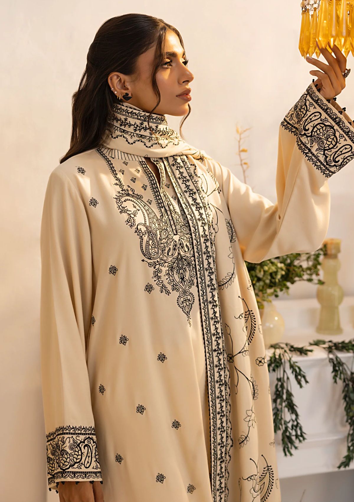 Winter Collection - Lakhany - Cashmi Wool - LCW24#LG-SK-0238