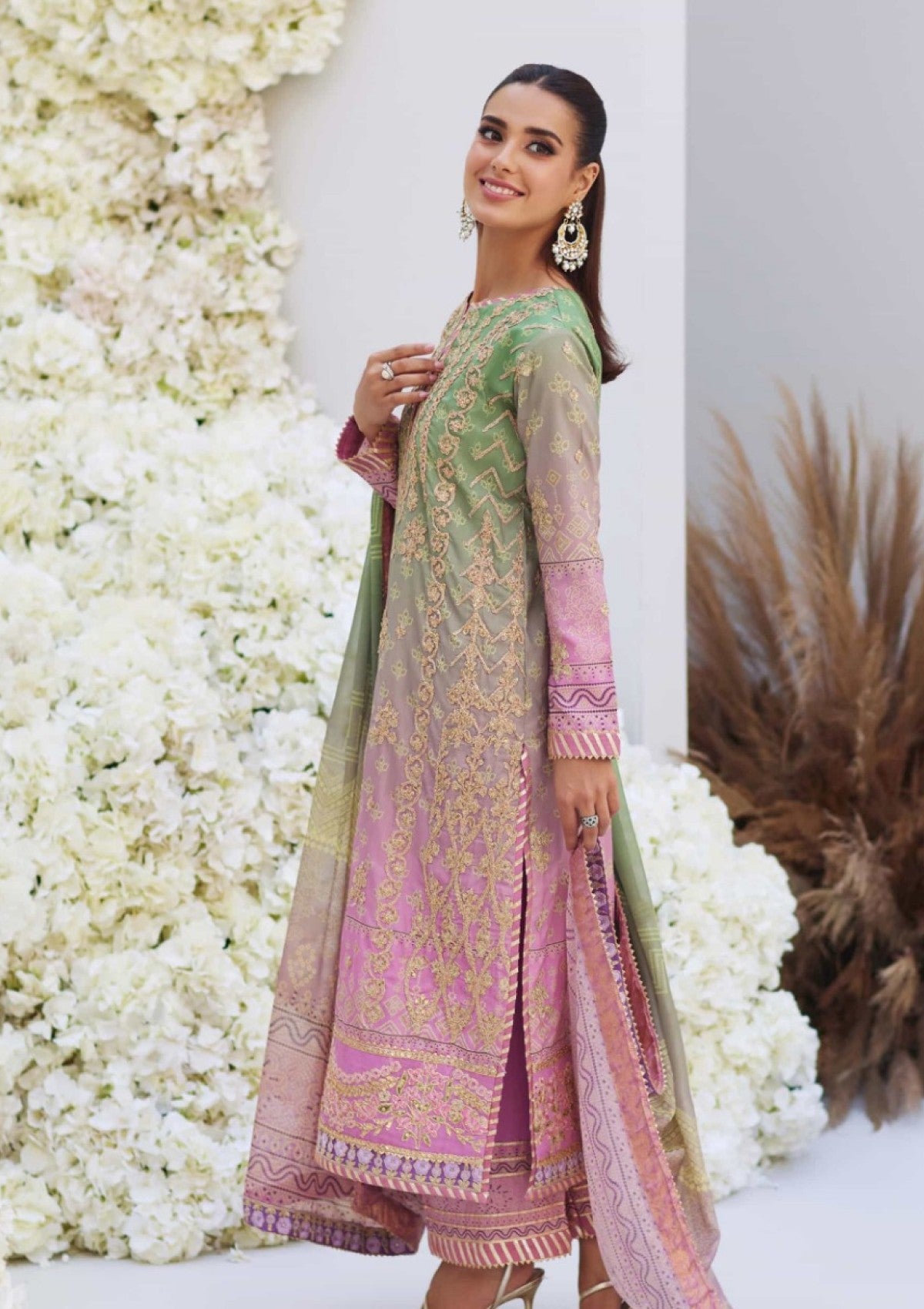 Formal Collection - Mina Hasan - Luxury Unstitched - Leila