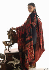 Winter - Zainab Chottani - Shawls Edit 25 - ZCS#02 - Vira