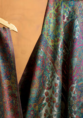 Pashmina Zari Jamawar Shawl D#221 - DS Green