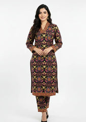 Pret - Peelu - Winter Bloom - Printed 26 - Modern Suzani