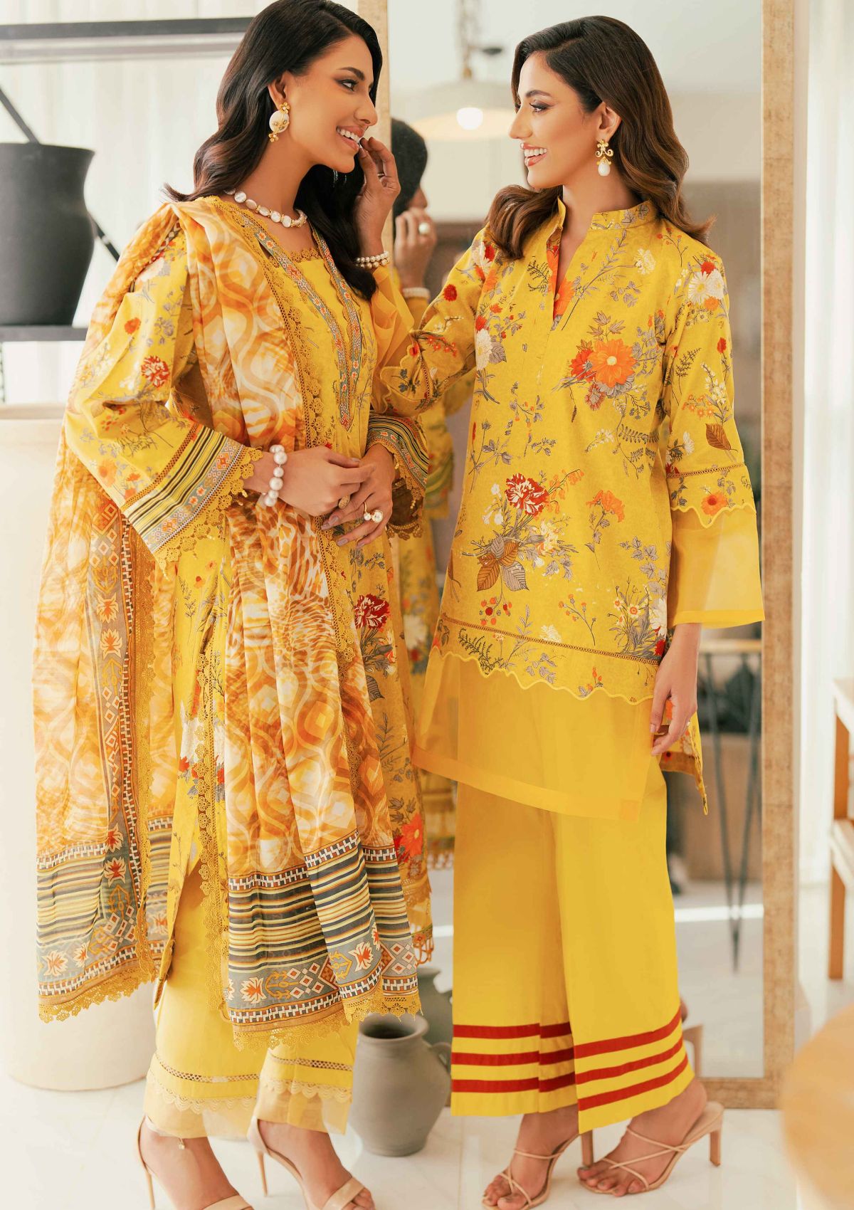 Winter Collection - Al Zohaib - Sunshine Bloom - Cotton Silk -ALCS24#04