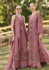 Lawn - Noor by Saadia Asad - Luxury Eid - Schiffli Laserkari 26 - D#01