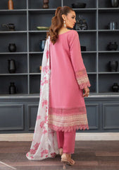 Lawn - Shazme - Noura - Luxury 25 - SHN#05 - Coral Pink