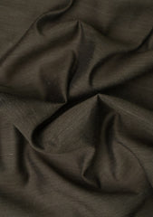 Elite Men Raw Silk Fabric  - Mehndi