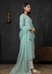 Formals - Riwaj - Fancy 26 -  Ari & Mukesh Work - 2 Pcs - D#01 - Green