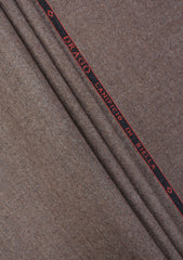 Drago Rugby Flannel Super 130's Wool Fabric - M Brown
