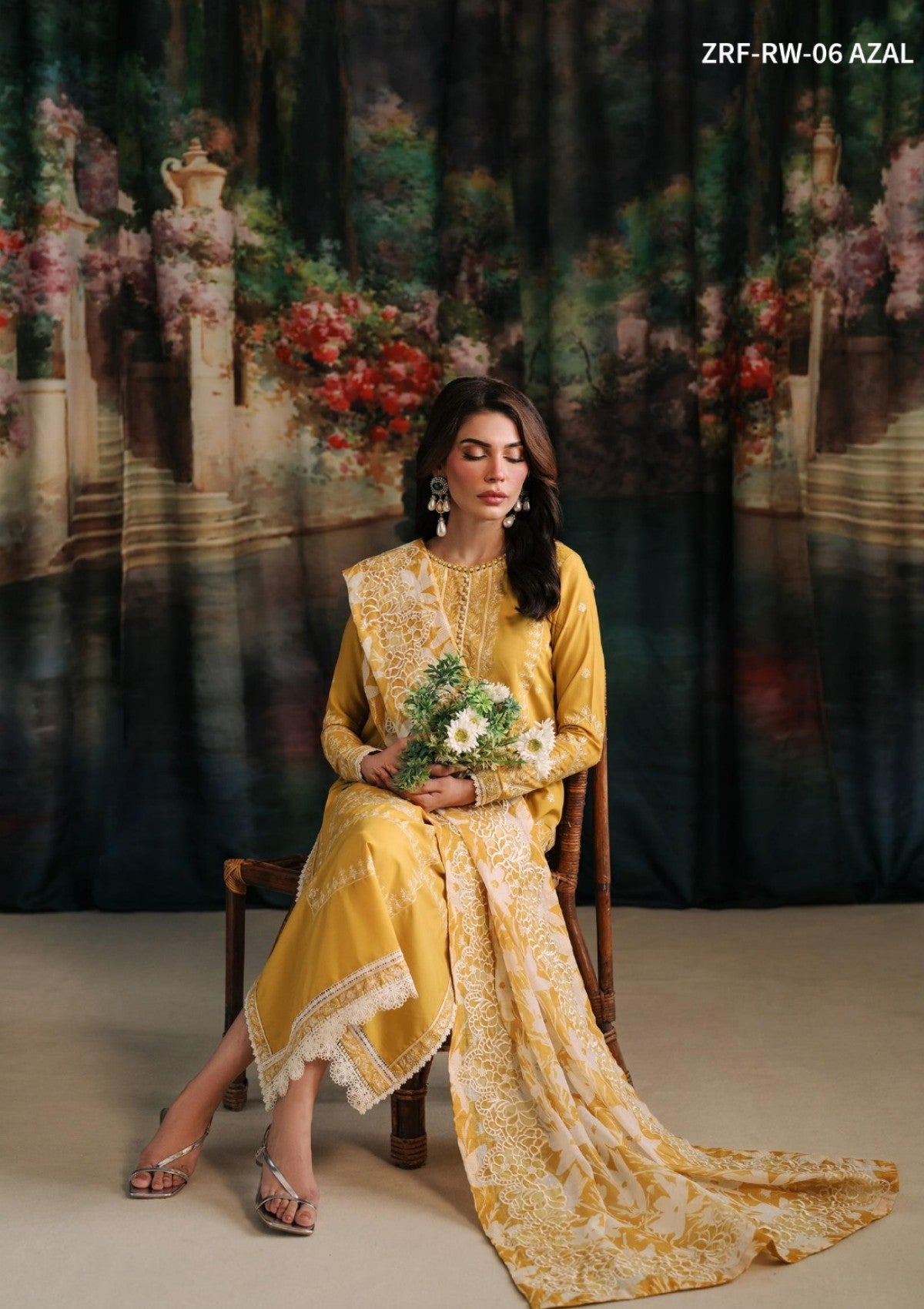 Winter Collection - Zarif - Raw Silk 24 - ZRF-RW-06 Azal