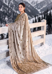 Winter - Rang Rasiya - Carnation Unstitched 26 - RR#03 - Frosted Flora
