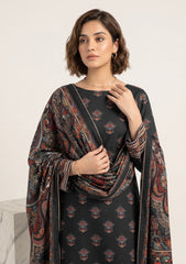 Winter - Rubaaiyat - Bana Dora Linen 26 - D#14 - BLACK