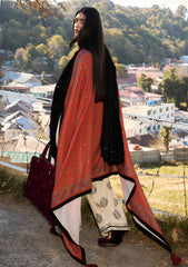 Winter Collection - Jugnu by Hussain Rehar - Autumn Winter - Ember