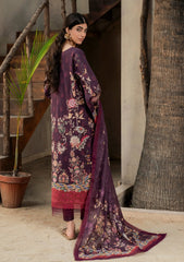 Lawn - Firdous - Sunspell - Summer 25 - D#145 - Mulberry