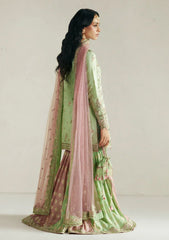 Formals - Vera - Wedding Festive 26 - Resham Mint Green Gharara Set