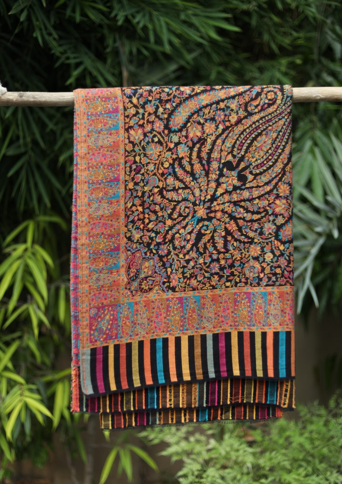 Pashmina Kani Jamawer Shawl D - 125