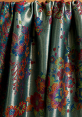 Pashmina Zari Jamawar Shawl D#219 - Red