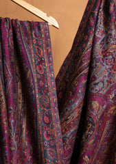 Pashmina Jamawar Shawl D#09 - Magenta