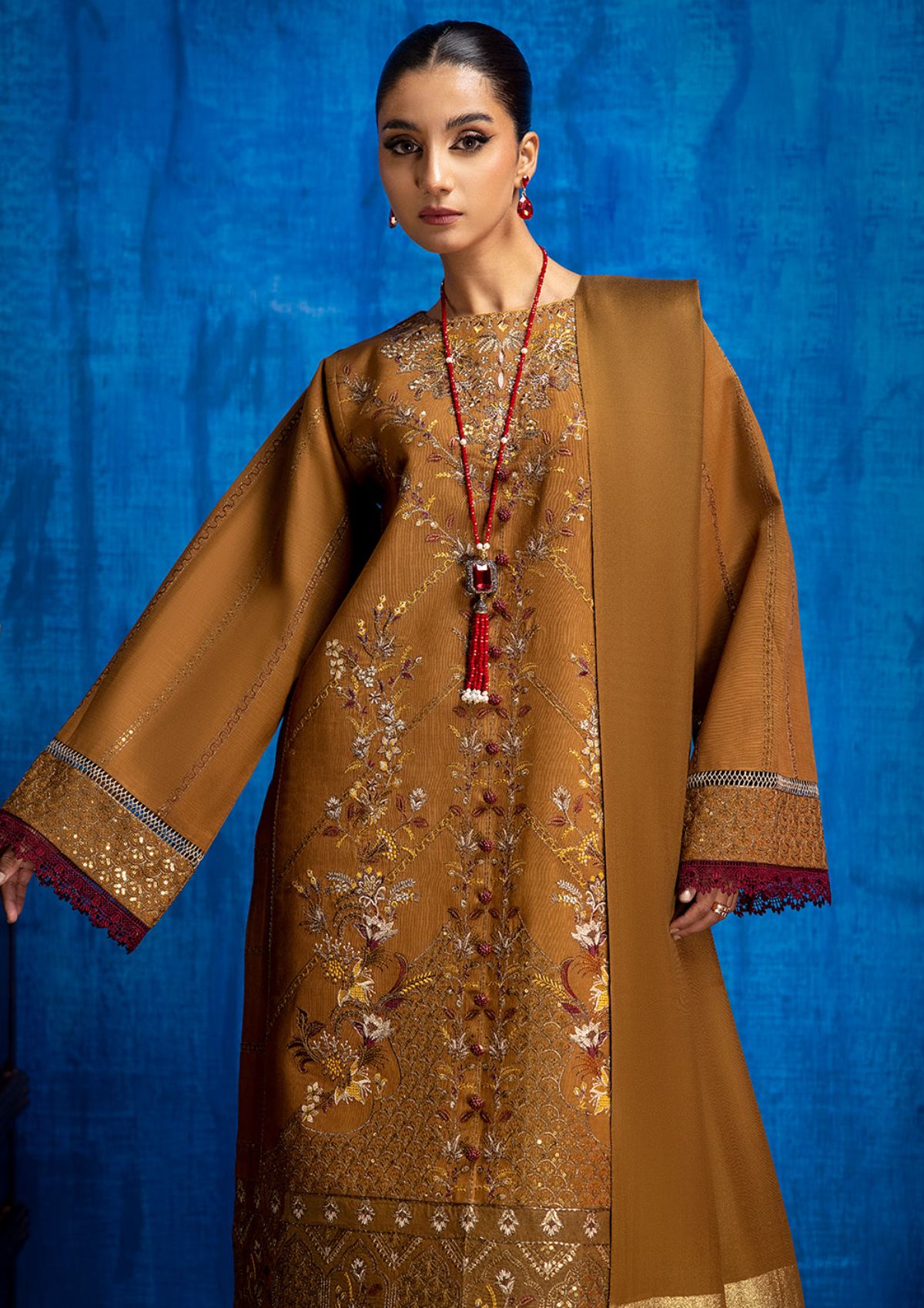 Winter Collection - Bin Ilyas - Remal - Khaddar - D#1943-B