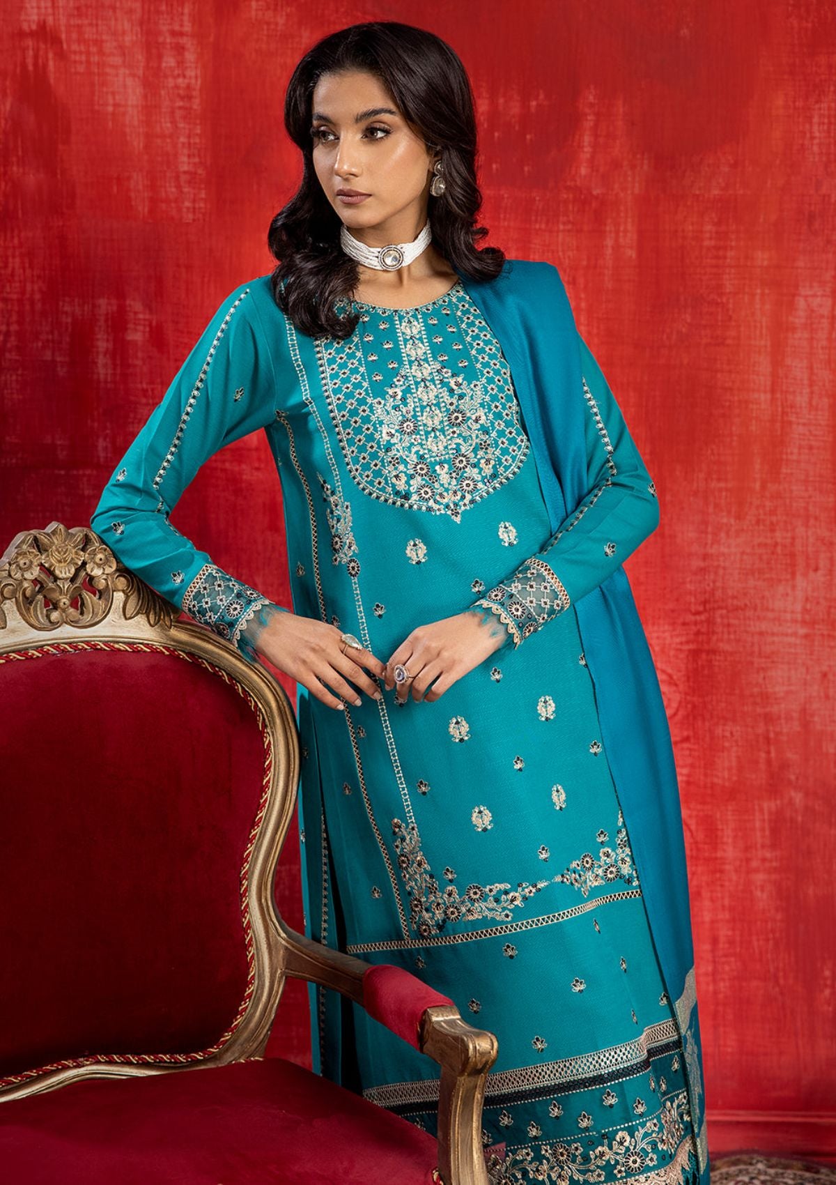 Winter Collection - Bin Ilyas - Remal - Khaddar - D#1945-B